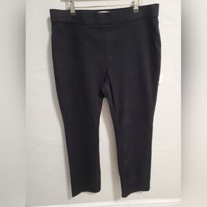 Soft Surroundings Black Pull-on Pants
